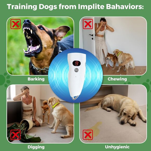 Portable Ultrasonic Dog Barking Deterrent Anti Barking Device - Picture 2 of 9